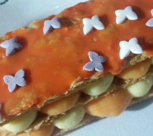 Mille-feuilles orange