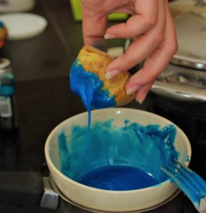 Colorants : le bleu pour la coupe du monde